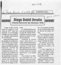 Diego Dublé Urrutia  [artículo].