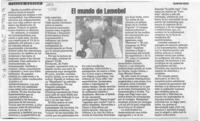 El mundo de Lemebel  [artículo] Martín Ruiz.