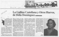 La gallina castellana y otros huevos, de Delia Domínguez  [artículo] Ximena Adriasola.