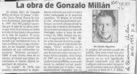 La obra de Gonzalo Millán  [artículo] Ramón Riquelme.