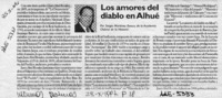 Los amores del diablo en Alhué  [artículo] Sergio Martínez Baeza.