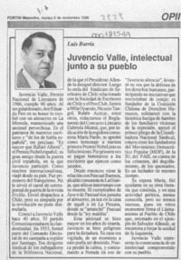 Juvencio Valle, intelectual junto a su pueblo