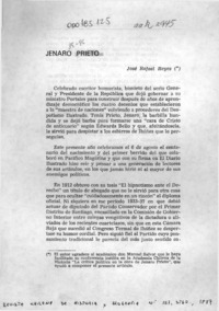 Jenaro Prieto  [artículo] José Rafael Reyes.
