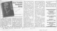 Don Tomás Guevara Silva