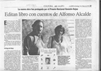 Editan libro con cuentos de Alfonso Alcalde  [artículo] R. V.
