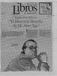 "El detective Heredia es mi alter ego"  [artículo] Beatriz Berger.
