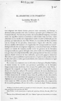 El Diario de Luis Oyarzún