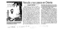 Neruda y sus pasos en Oriente
