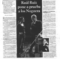 Raúl Ruiz pone a prueba a los Noguera