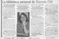 La biblioteca personal de Diamela Eltit (entrevista)