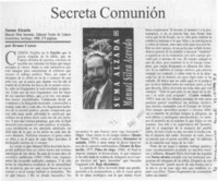 Secreta comunión  [artículo] Bruno Cuneo.
