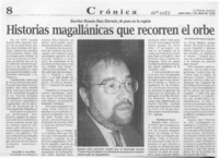 Historias magallánicas que recorren el orbe  [artículo] Marisol Retamal González.