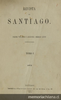 Revista de Santiago: tomo 1, 1872