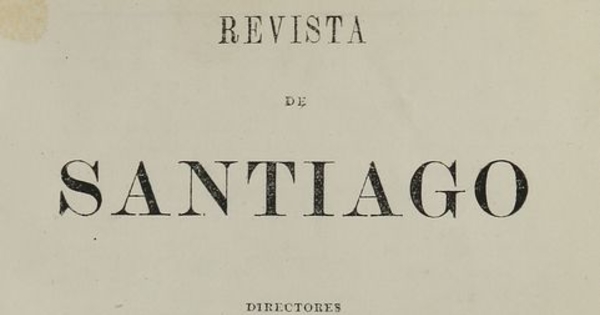 Revista de Santiago: tomo 2, 1872-1873