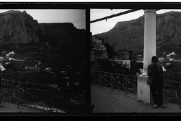 Vista de la montaña, Capri, Napoli, marzo 191?