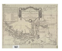 Mapa marítimo del Estrecho de Magallanes