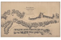 Plano del río Aysén i del paso Simpson