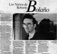 Los versos de Roberto Bolaño