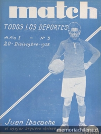 Match: año 1, número 5, 20 de diciembre de 1928