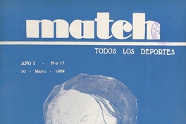 Match: año 1, número 17, 10 de mayo de 1929
