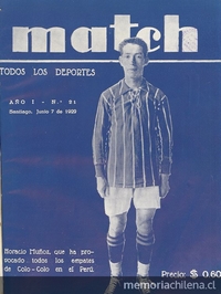 Match: año 1, número 21, 7 de junio de 1929