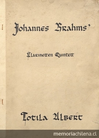 Johannes Brahms, klarinetten Quintett, Opus 115