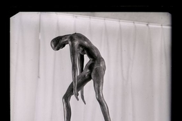 Detalle escultura El largo, hacia 1940