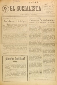 El Socialista (Antofagasta, Chile : 1940)