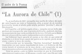 "La Aurora de Chile" (1)