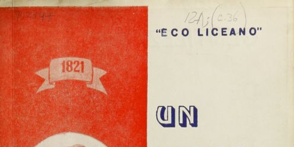 Eco Liceano, N° Especial Sesquicentenario, La Serena, 7 de abril de 1971.