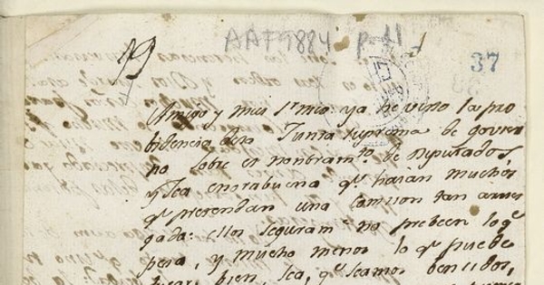 [Carta] [1809] Jun. 24 [al] Sr. José Antonio Rojas