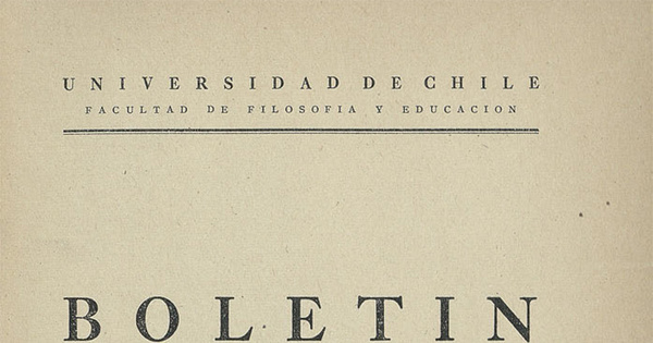 Boletín de filología: tomo IV: 1944-1946