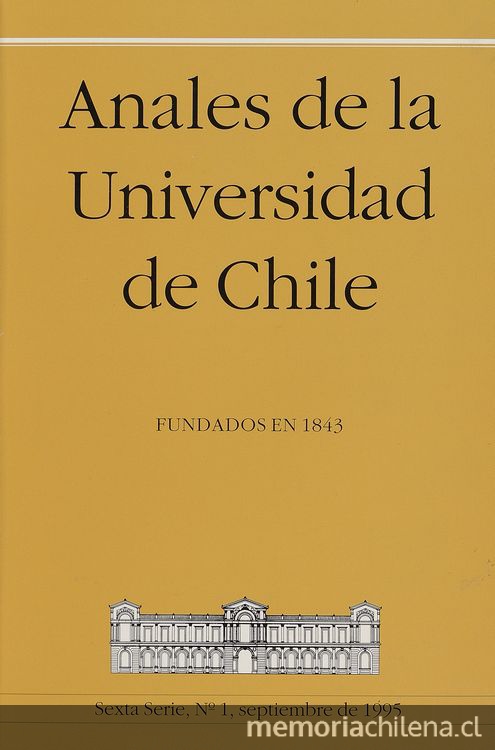 Discurso de recepción de la distinción "Rector Juan Gómez Millas" 1992.