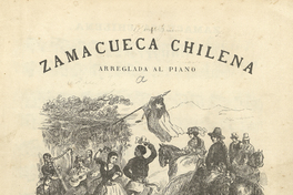 Zamacueca chilena : arreglada al piano por Federico Guzmán