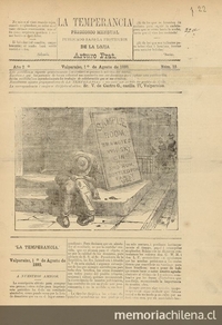 La temperancia Año 2: nº15, 1 de agosto de 1893