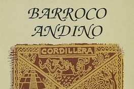Barroco Andino : Cordillera, 1994