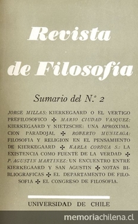 Revista de filosofía: v.3, no.2 (jul. 1956)