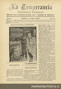 La temperancia Año 2: nº23, 1 de mayo de 1894