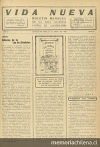 Vida Nueva Año III: nº23, abril de 1926