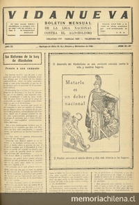 Vida Nueva Año III: nº29-30, octubre-noviembre de 1926