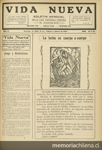 Vida Nueva Año III: nº33-34, febrero-marzo de 1927
