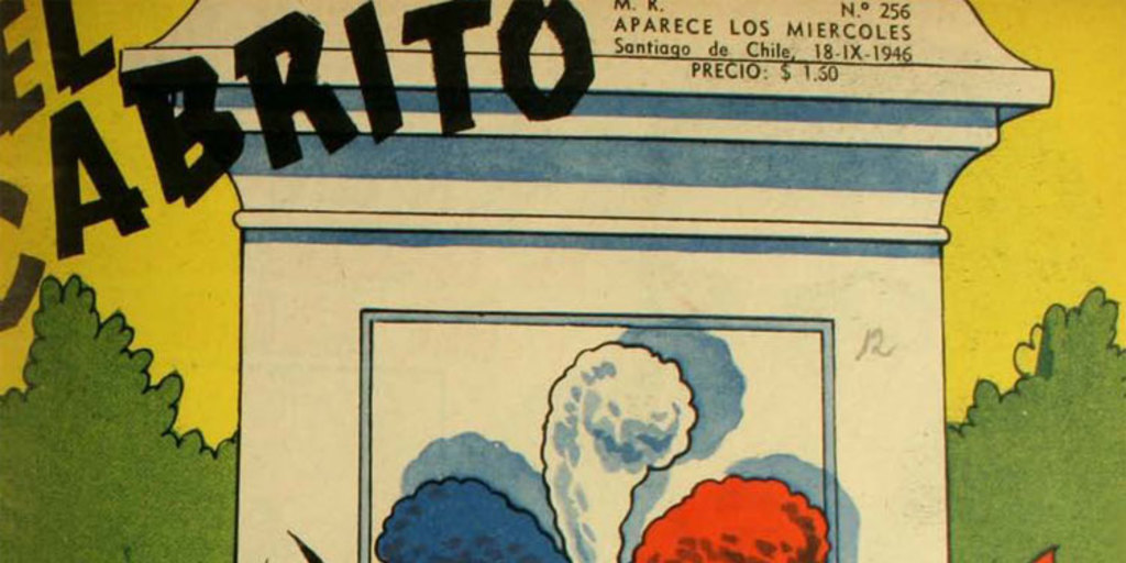 Portada de El cabrito, número 256, 18 de septiembre de 1946