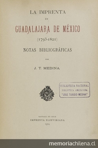 La Imprenta en Guadalajara de México (1793-1821)