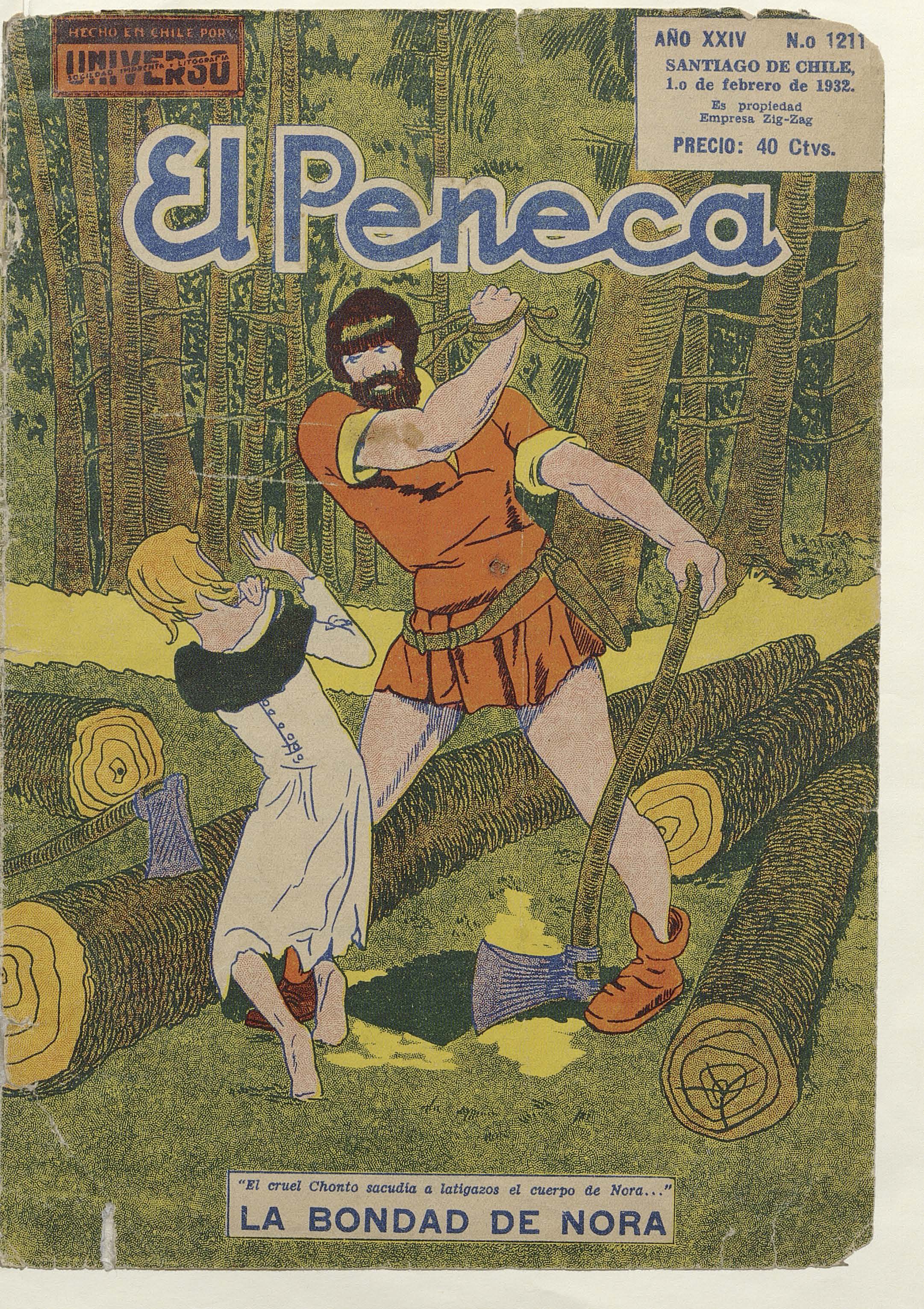 El Peneca, número 1211, 1 de febrero de 1932