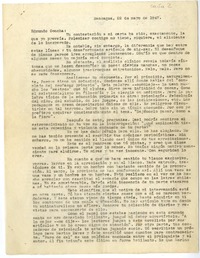 [Carta] 1947 mayo 22, Rancagua, Chile [a] Edmundo Concha  [manuscrito] Oscar Castro Zúñiga