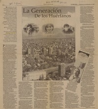 La generación de los huérfanos  [artículo] Ximena Chávez Velásquez.