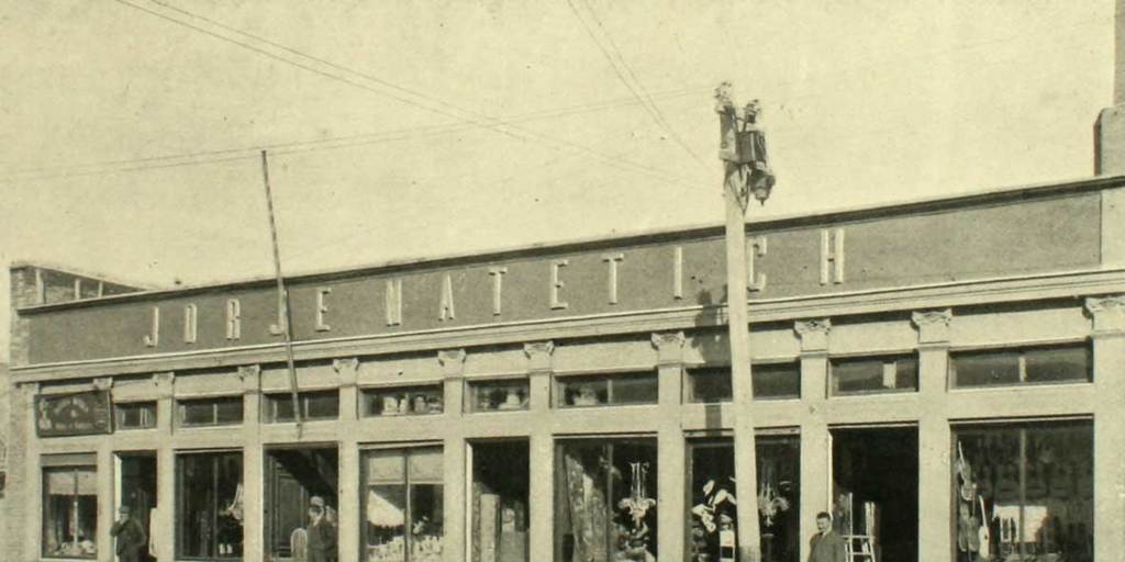 Bazar y mueblería de Jorge Matetich, Punta Arenas, 1906