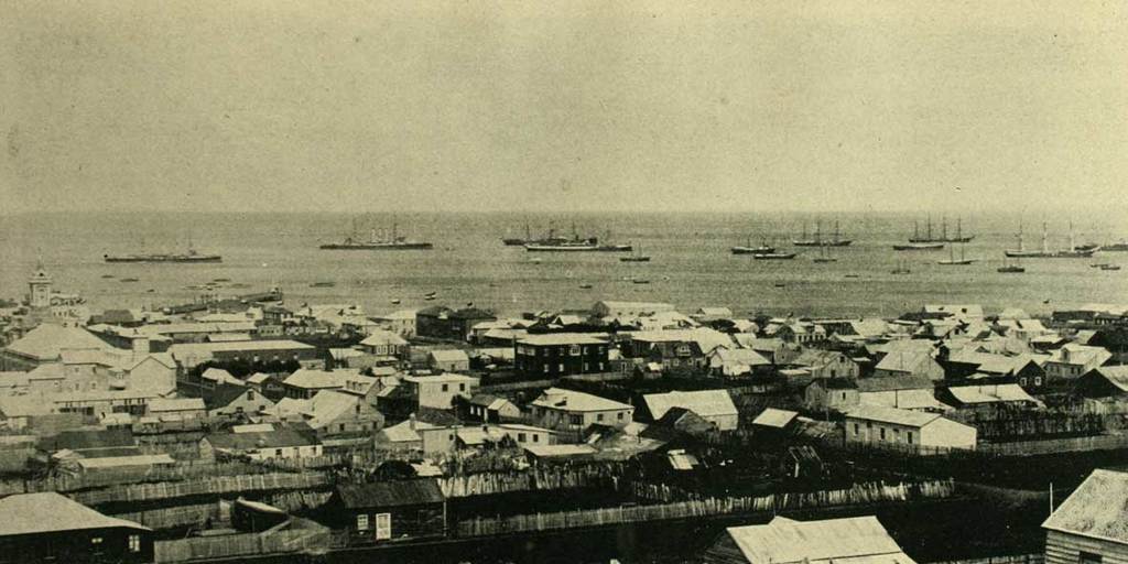 Vista de Punta Arenas, 1900