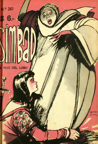 Simbad: el gran amigo del Peneca : año 6, números 261-278, 1 de septiembre-29 de diciembre de 1954