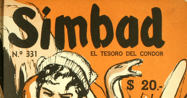 Simbad: el gran amigo del Peneca: año 7, números 331-347, 4 de enero a 25 de mayo de 1956